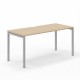 Nova U Scalloped Edge Bench Desk